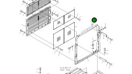 Лист 209-54-43270 Komatsu