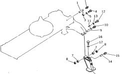 Палец 20D-47-21220 Komatsu