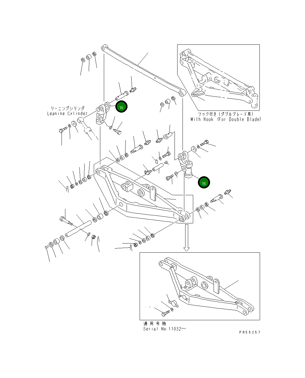Кронштейн 234-27-31190 Komatsu