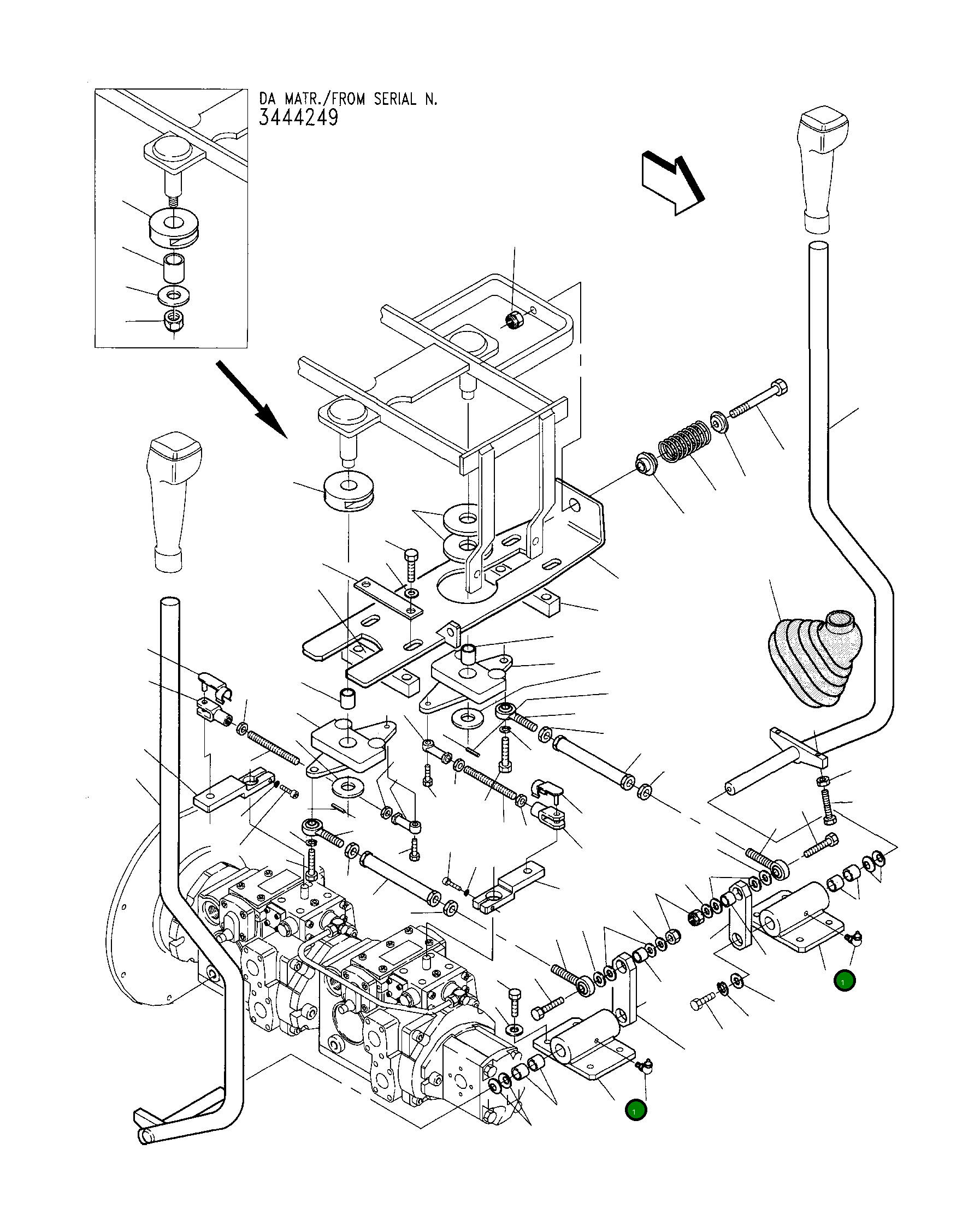 Опора 334408060 Komatsu