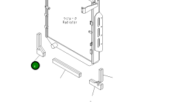 Лист 424-03-33141 Komatsu