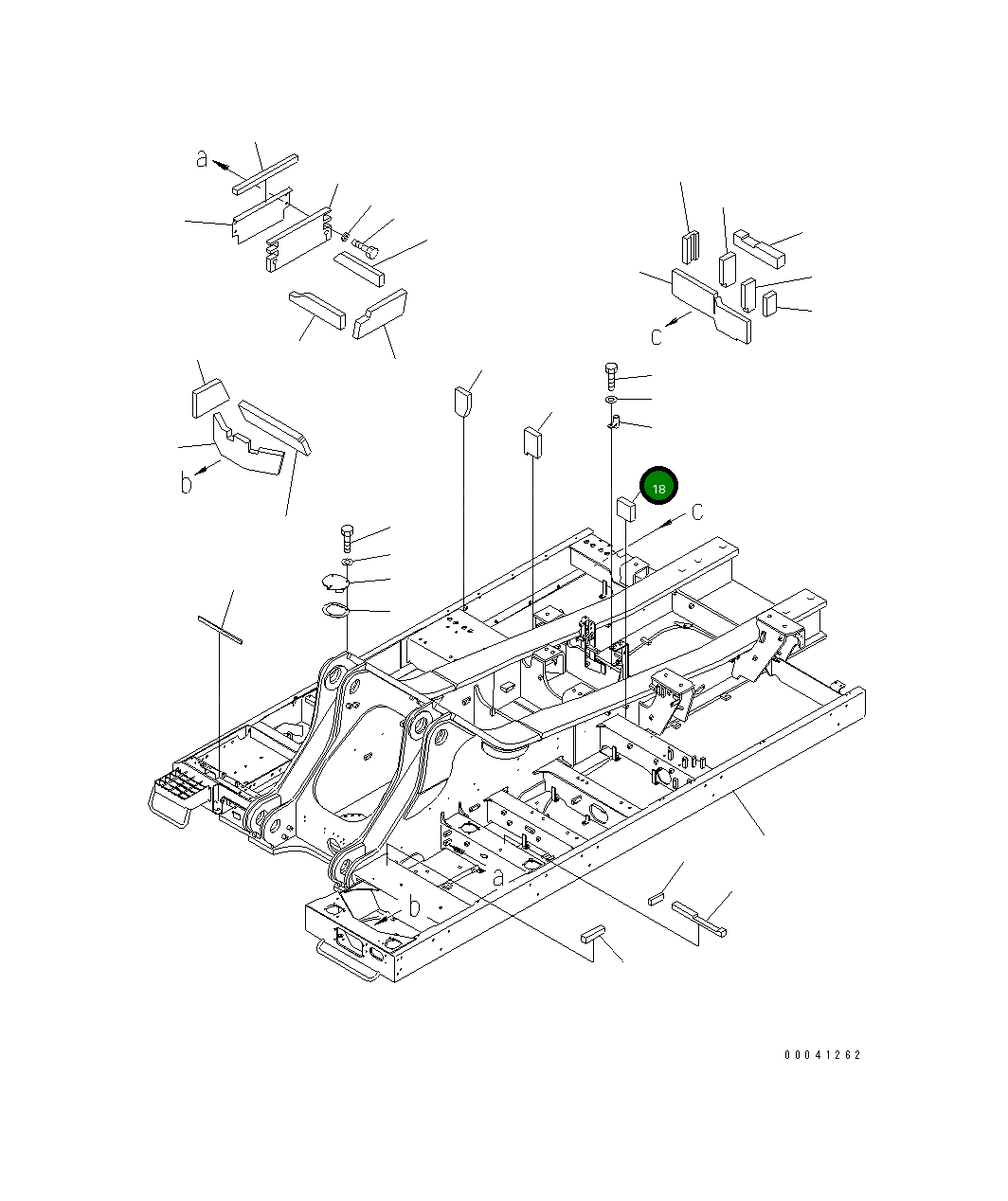 Лист 209-46-41860 Komatsu