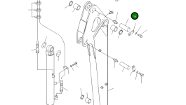 Палец 22L-70-11241 Komatsu