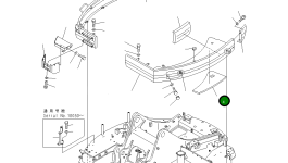 Лист 22U-54-12660 Komatsu