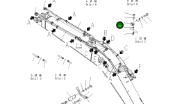 Кронштейн 22U-62-32390 Komatsu