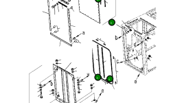 Отделка 4A2-53-12640 Komatsu