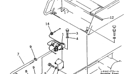 Кронштейн 207-04-51210 Komatsu