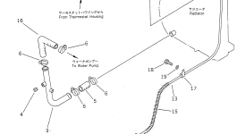 Шланг 417-03-10252 Komatsu