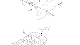Основание двигателя 26992-41-400 Komatsu