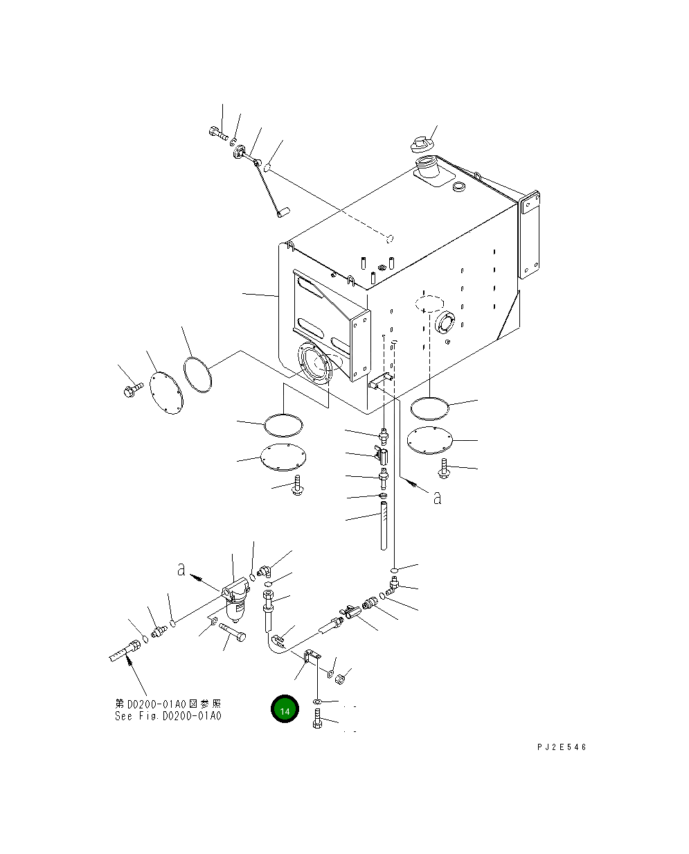 Кронштейн 569-04-81180 Komatsu