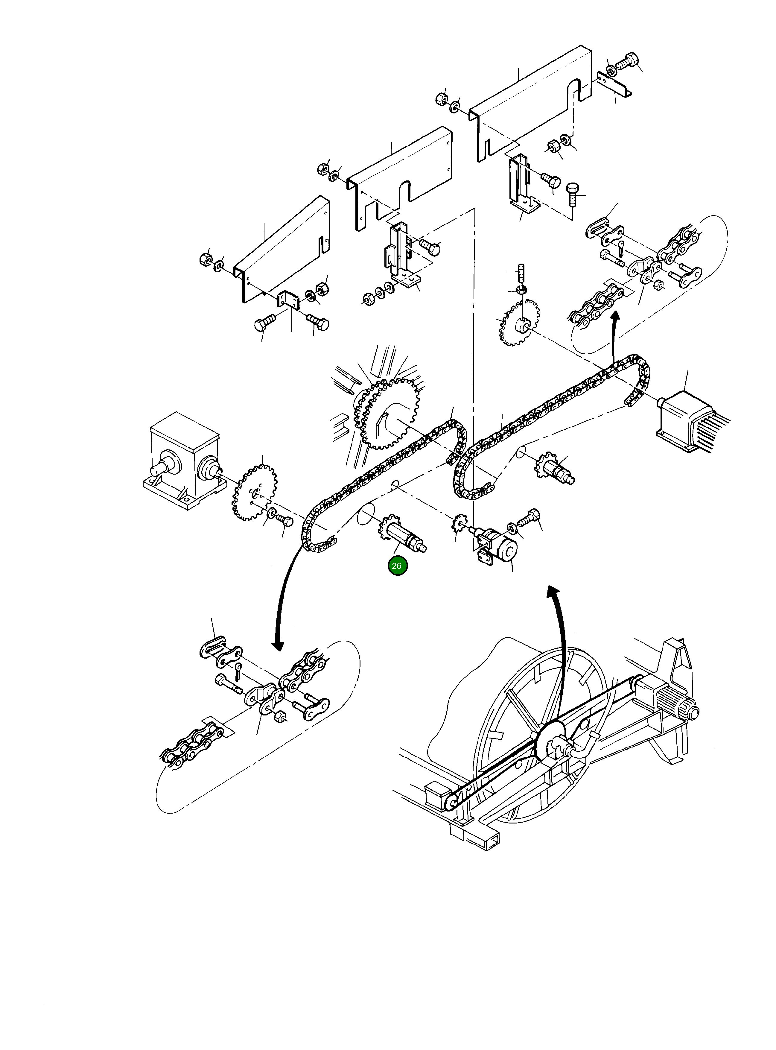 Натяжитель гусеницы 805 320 73 Komatsu