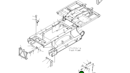 Кронштейн 8242-75-2210 Komatsu