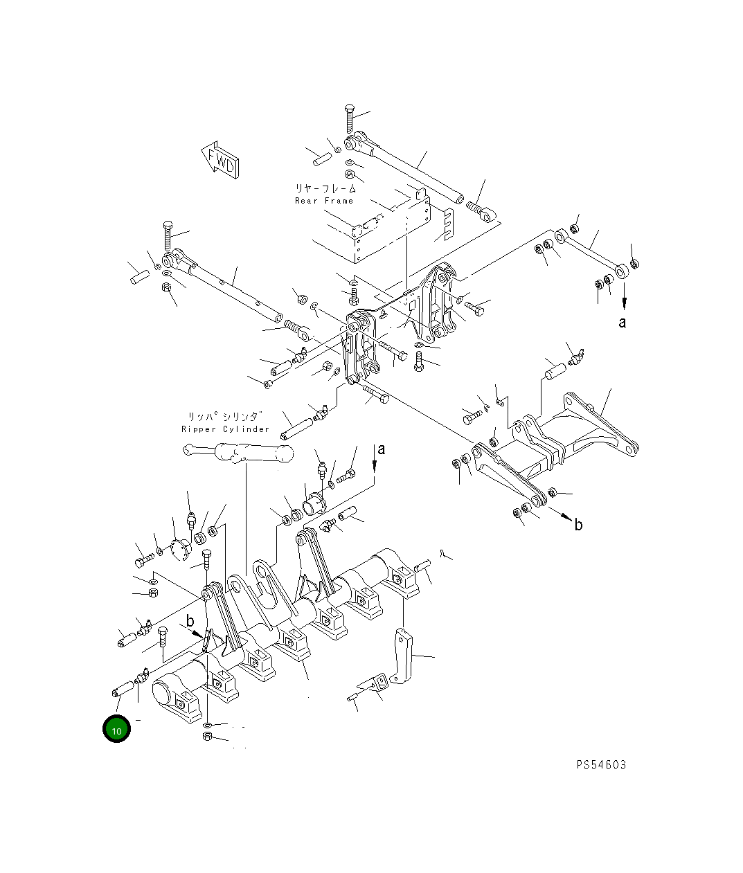Палец 235-785-1220 Komatsu