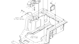 Опора 198-54-74111 Komatsu