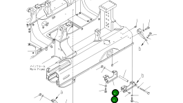 Кронштейн 126-21-51320 Komatsu