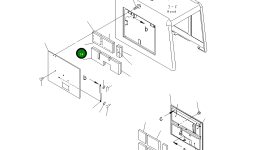 Лист 415-54-24710 Komatsu