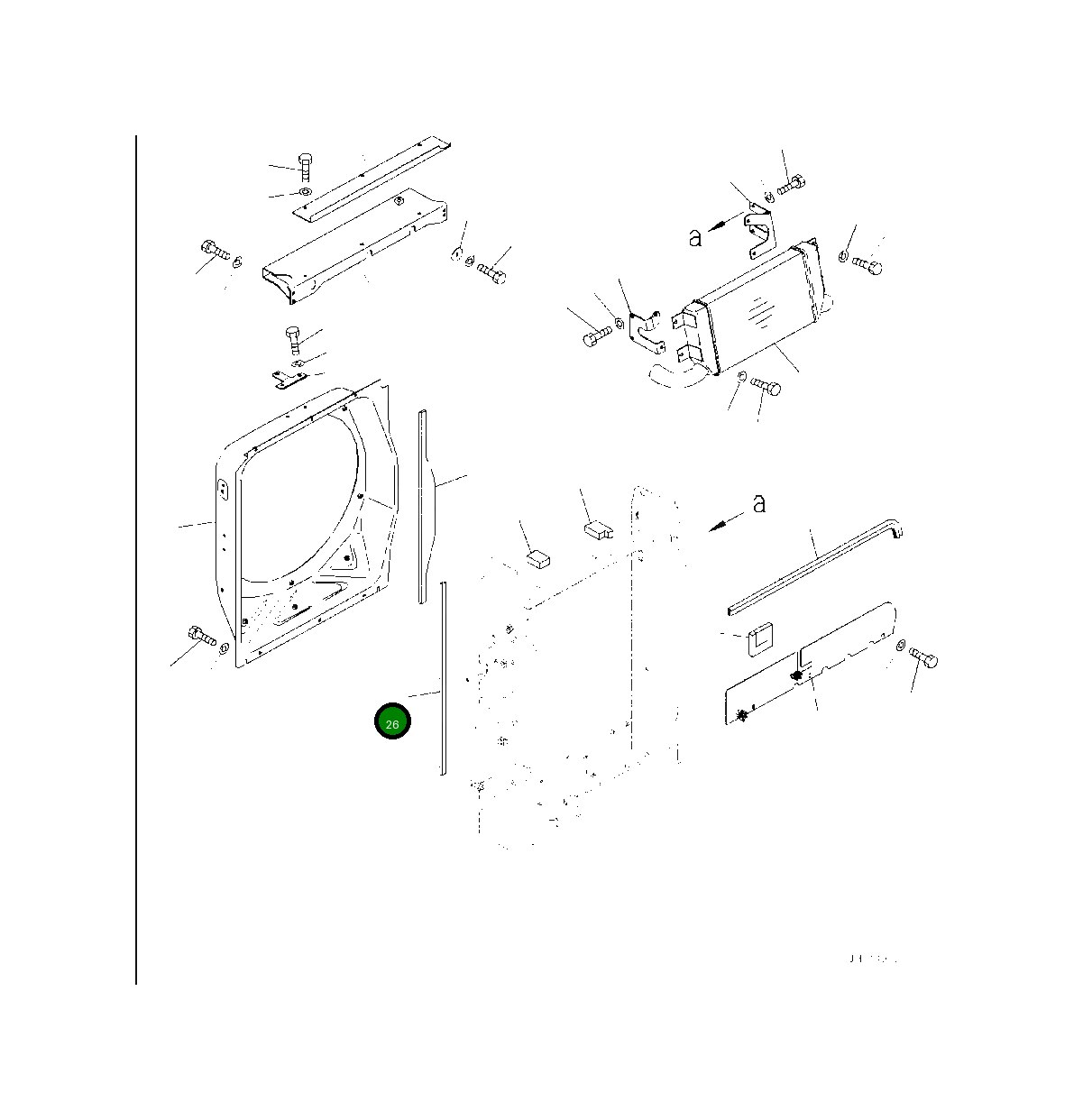 Лист 2A5-03-13571 Komatsu