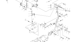 Кронштейн 6262-71-7750 Komatsu