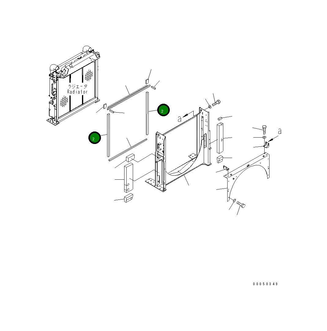 Лист 209-03-42122 Komatsu