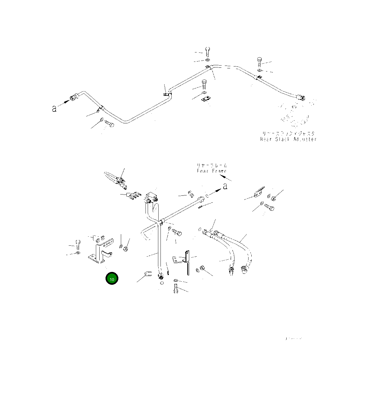 Кронштейн 425-43-58450 Komatsu