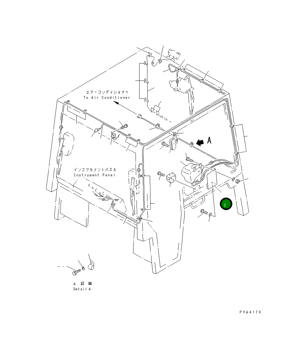 Кронштейн 114-X11-1390 Komatsu