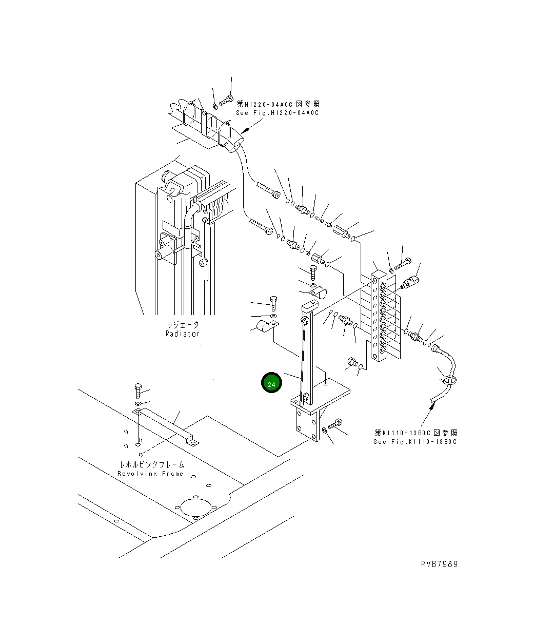 Кронштейн 203-62-63682 Komatsu
