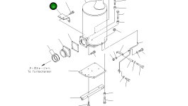 Кронштейн 6211-11-9610 Komatsu