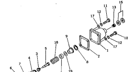Направляющая CU202681 Komatsu