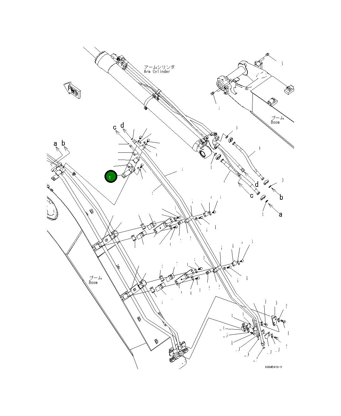 Кронштейн 20Y-62-52940 Komatsu