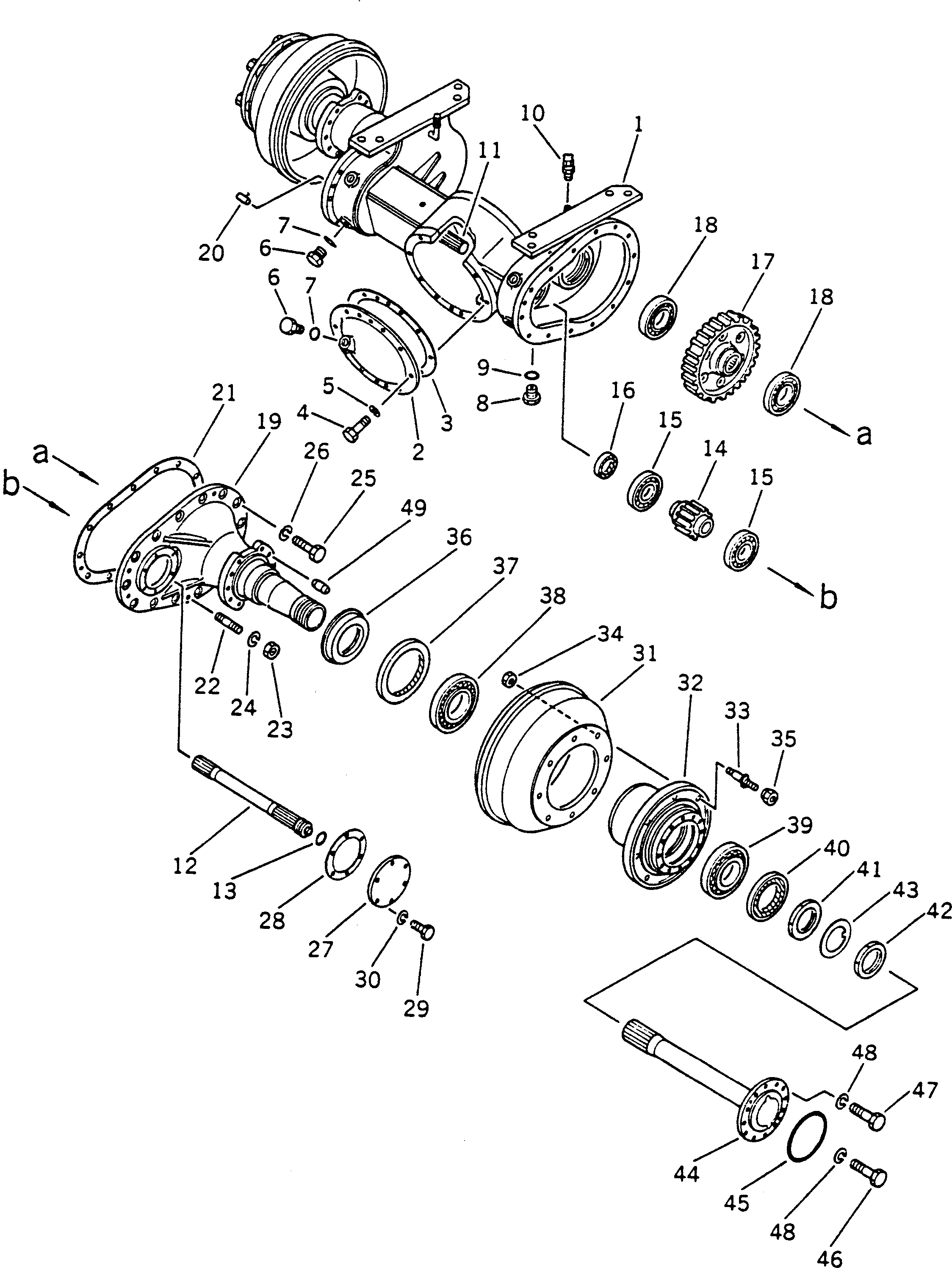 Палец 233-23-22320 Komatsu