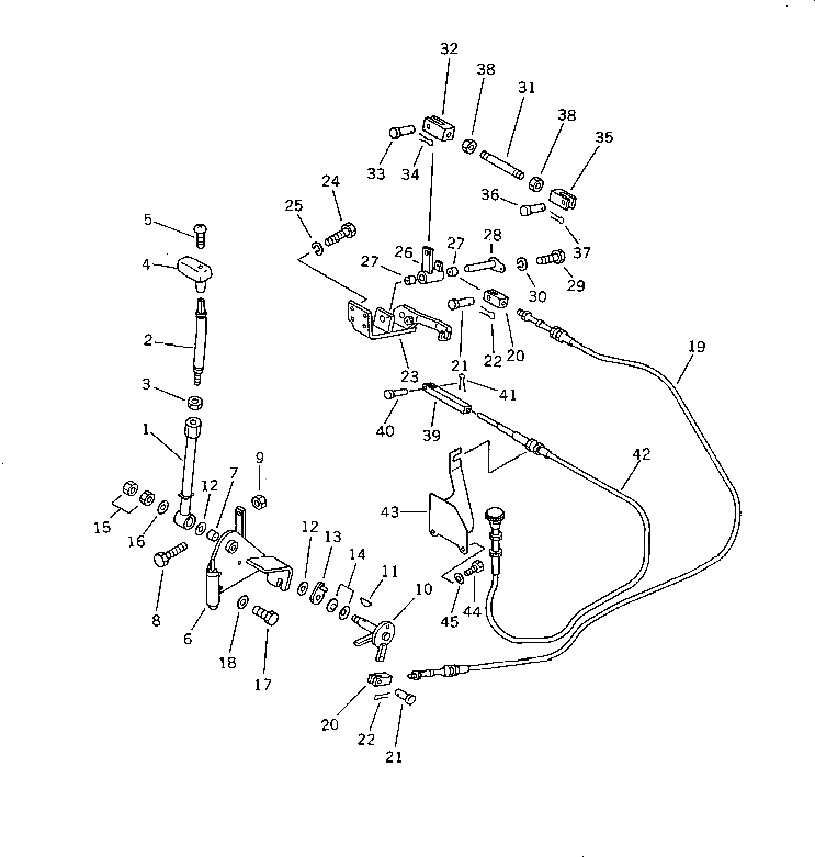 Кронштейн 20G-43-11320 Komatsu