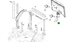 Кронштейн K1011550 Komatsu