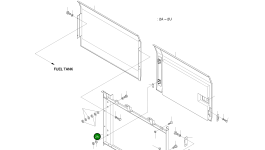 Опора 2197-1444A Komatsu