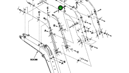 Кронштейн 22P-70-11750 Komatsu