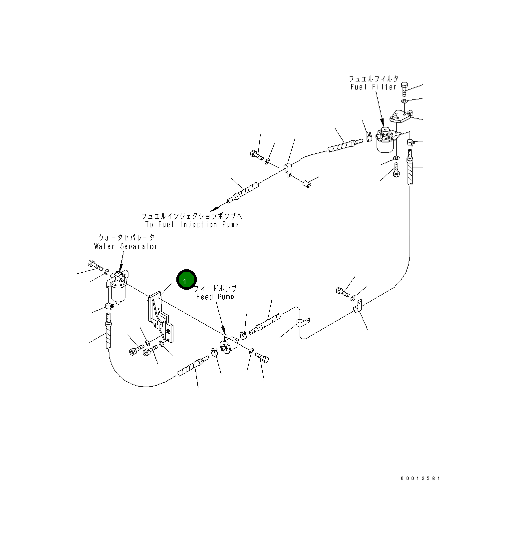Кронштейн 104-04-51430 Komatsu