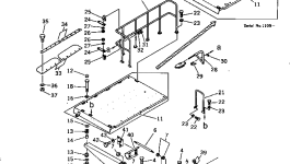 Кронштейн 561-54-31810 Komatsu