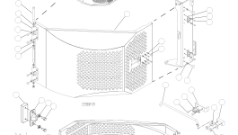 Кронштейн 4A1-54-11471 Komatsu