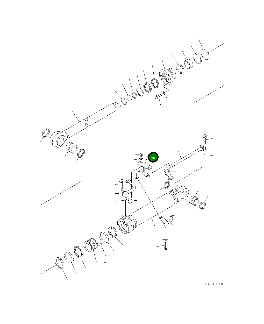 Кронштейн 707-88-22720 Komatsu