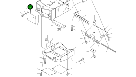 Лист 415-54-21480 Komatsu