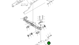 Палец 17A-50-42140 Komatsu