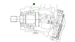 Корпус 1100354147 Komatsu