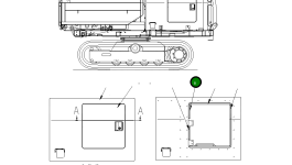 Отделка 10P-54-11880 Komatsu