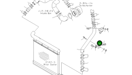 Кронштейн 569-02-88350 Komatsu