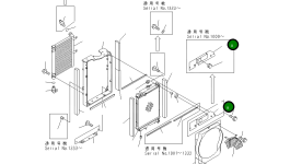 Кронштейн 22F-03-11181 Komatsu