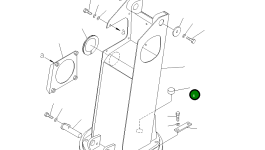 Лист MH331-4093000 Komatsu