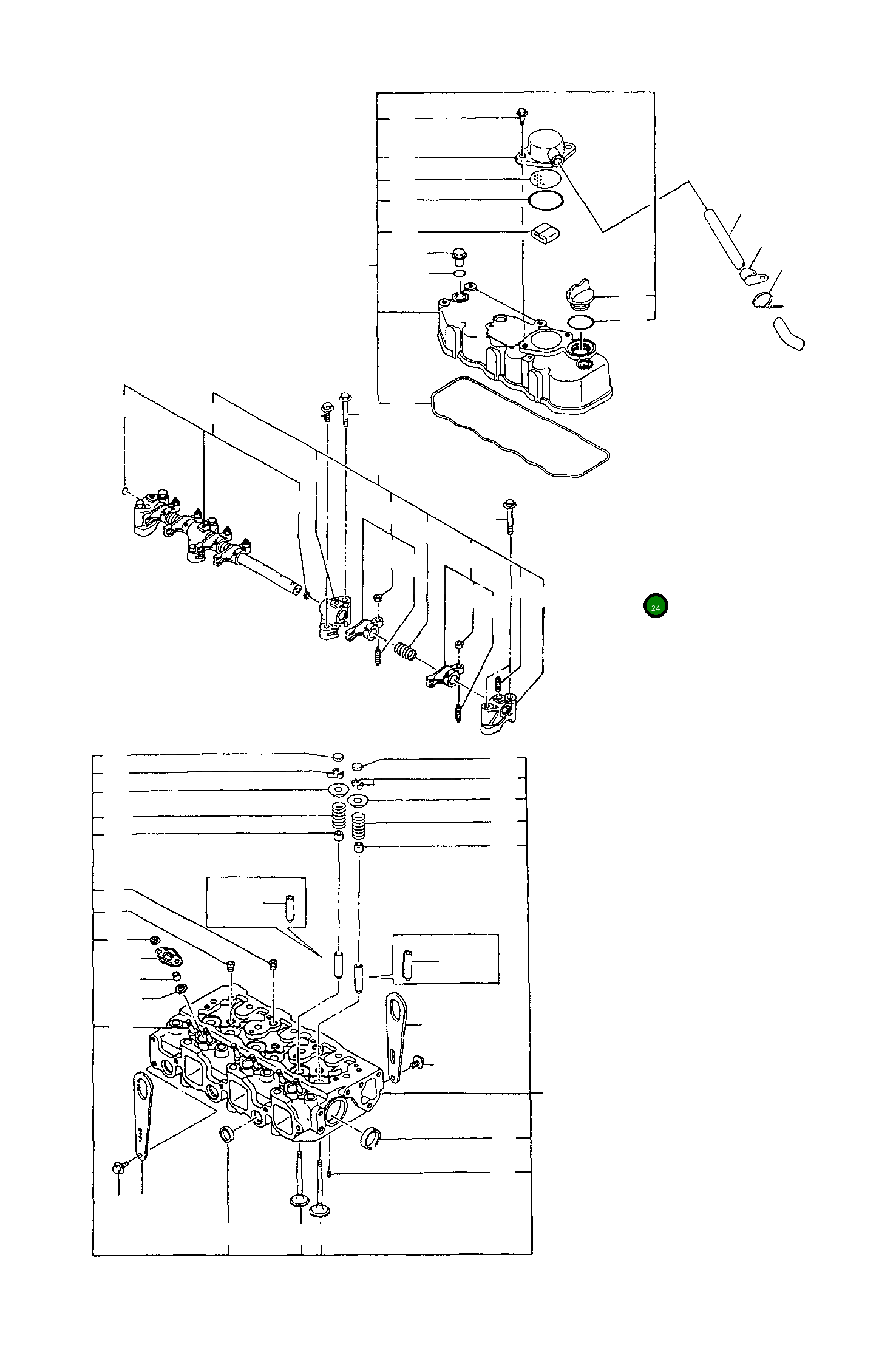 Опора YMR000203 Komatsu