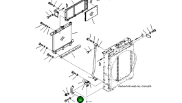 Кронштейн 208-03-41371 Komatsu