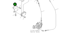 Кронштейн 417-T80-2260 Komatsu