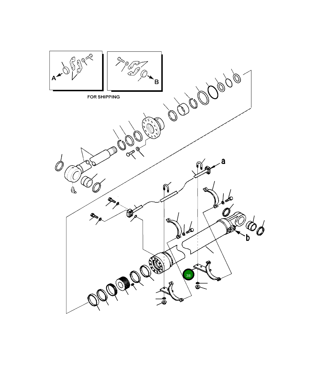 Кронштейн 707-88-50080 Komatsu