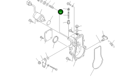 Колпак YM119285-66610 Komatsu
